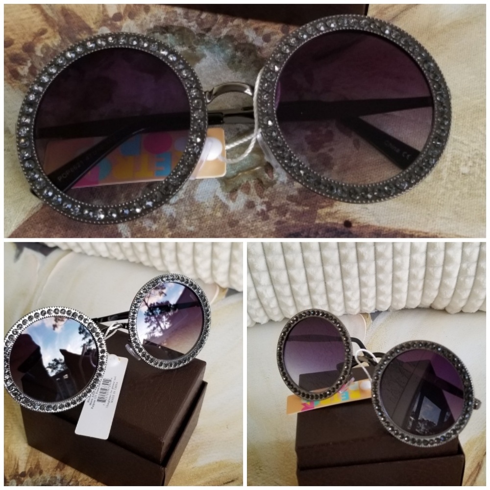 HIGH QUALITY MATERIALS round sunglasses is made o - Picture 1 of 2